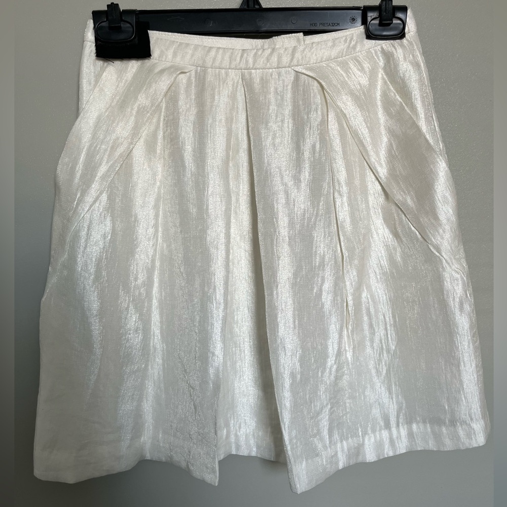 Shiny mini with pockets